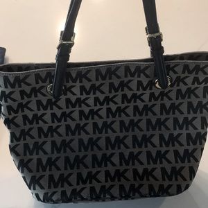 Michael kors monogrammed tote